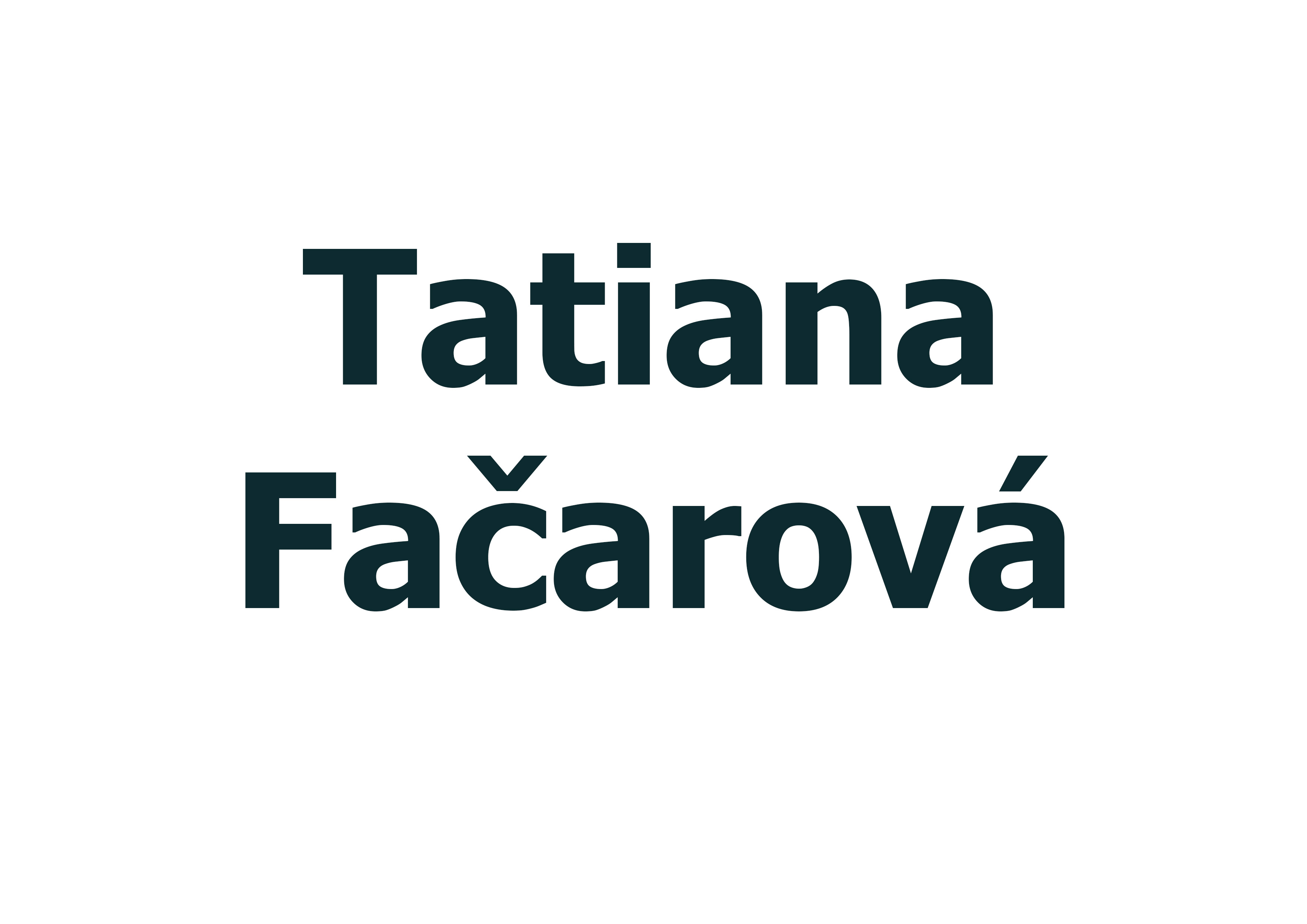 Tatiana Facarova